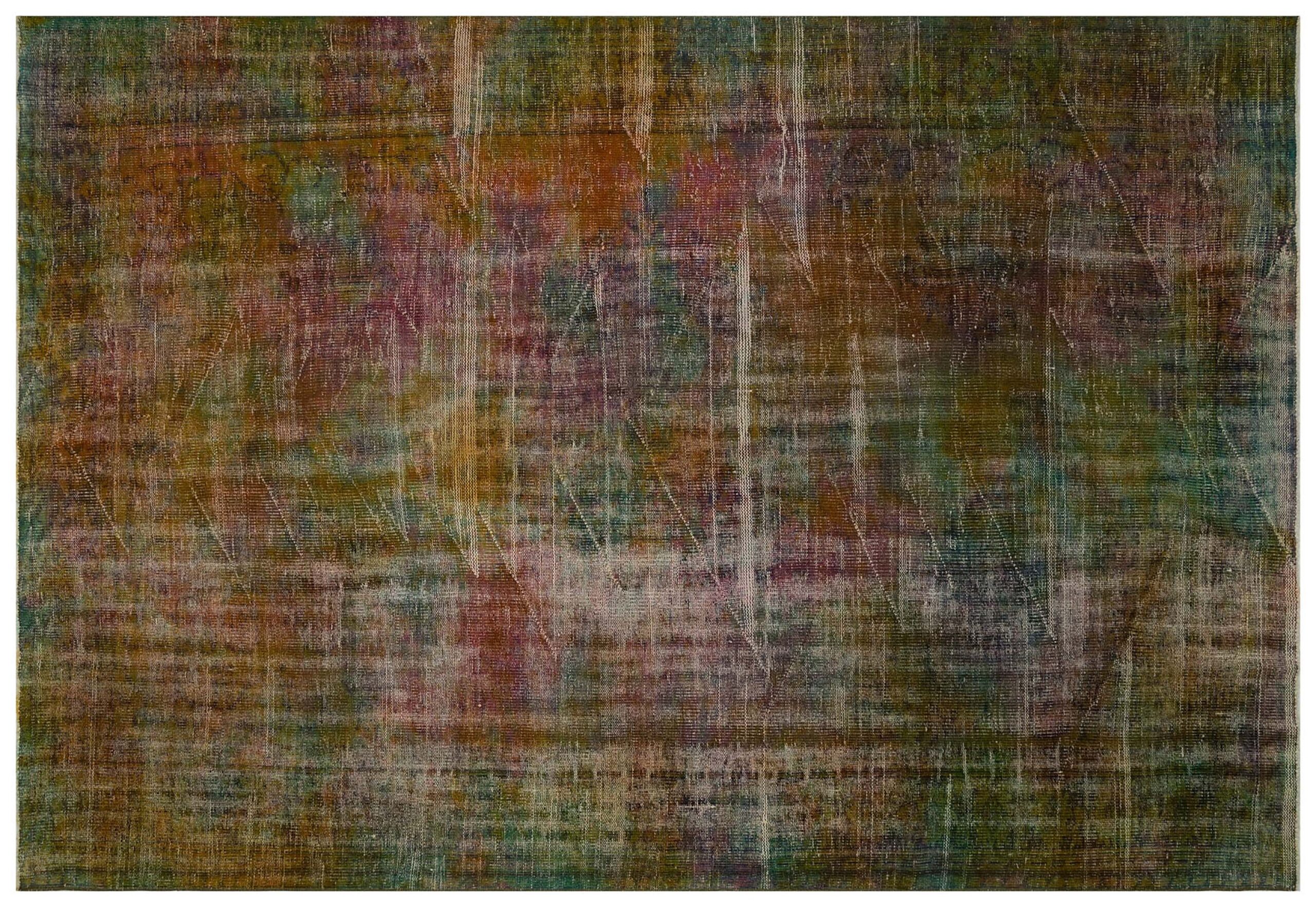 Exclusive Vintage Distressed Hand-Woven Rug, detail view 2, handmade rug, SKU 8589