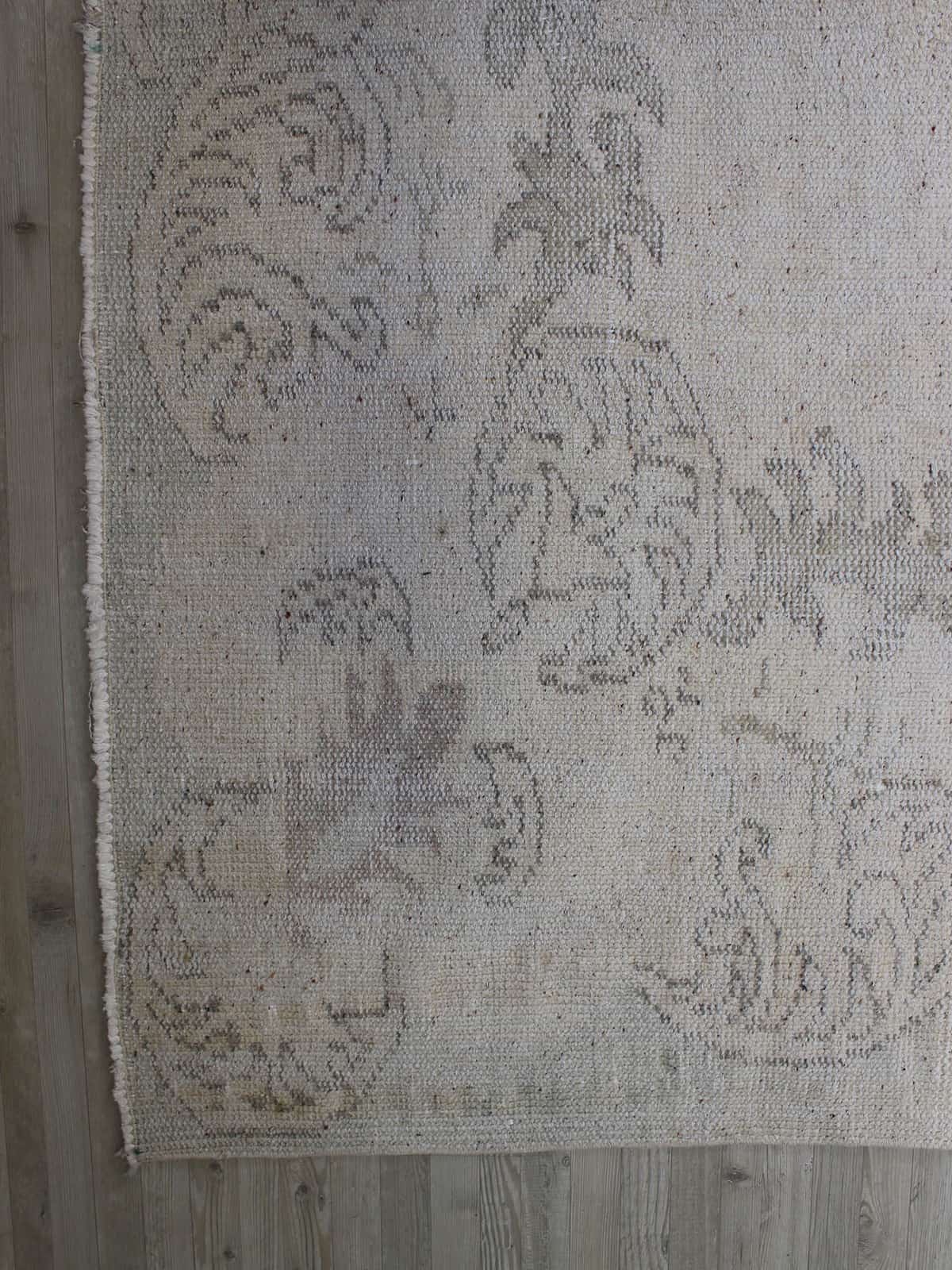 Handmade Wool Rug, detail view 2, vintage rug, SKU 10560