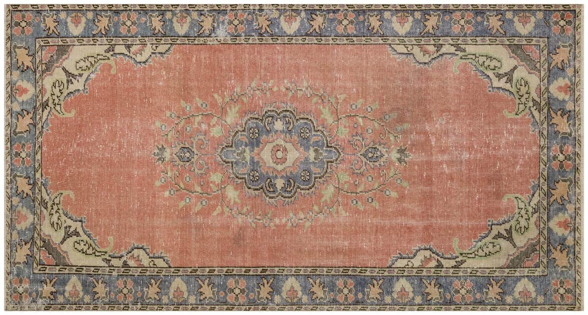 Vintage Distressed Wool Rug, detail view 3, handmade rug, SKU 9619