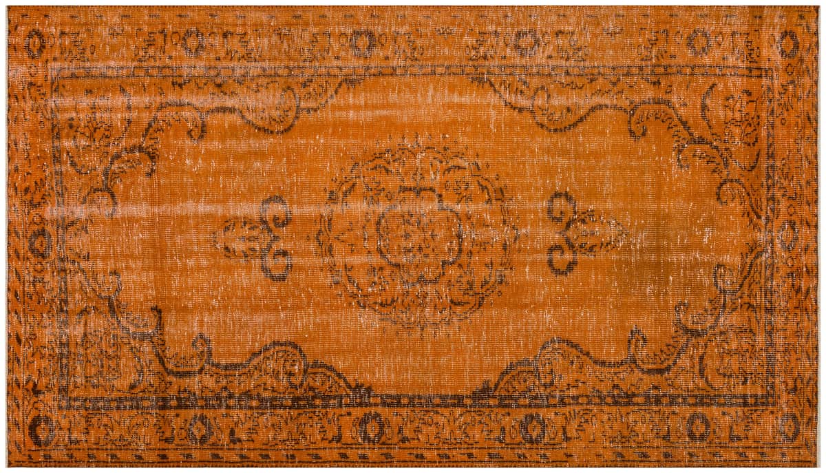 Anatolian Vintage Distressed Hand-Woven Rug in Unique Colors and Patterns, detail view 2, handmade rug, SKU 9637