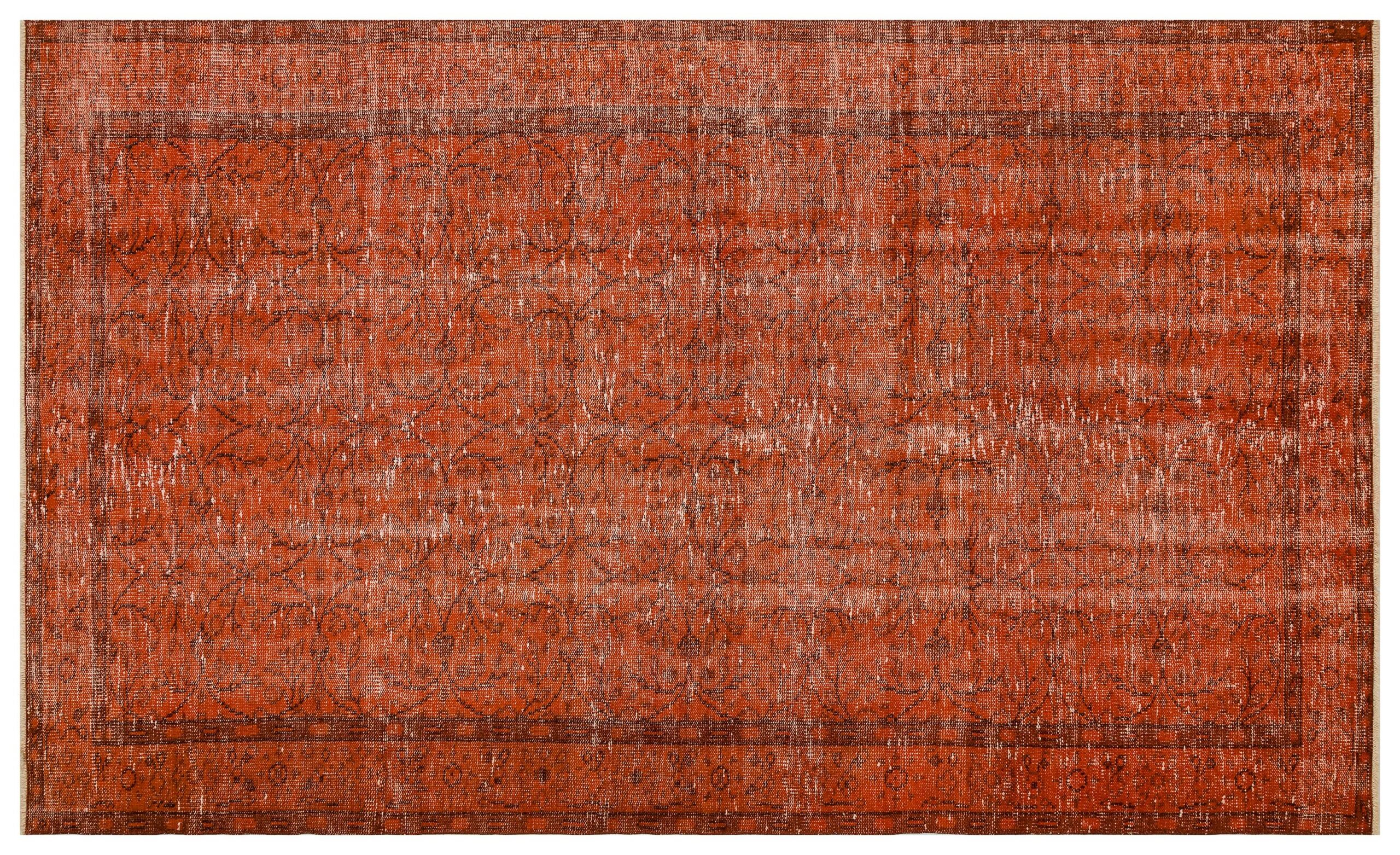 Worn-Look Vintage Hand-Woven Wool Rug, detail view 3, handmade rug, SKU 9909