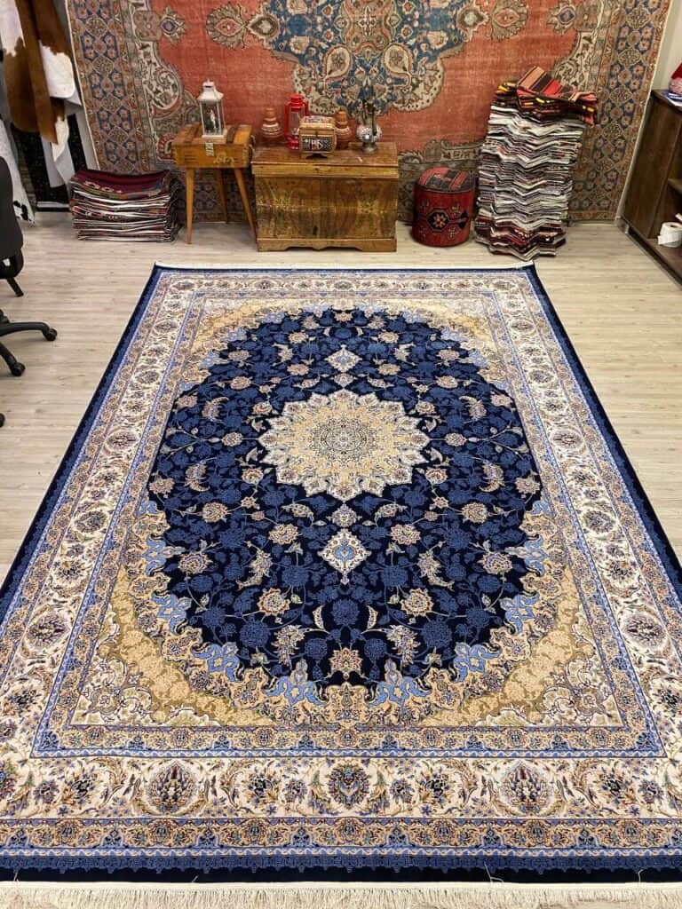Vintage Glamour Summer Rug, Machine rug, cotton wool/weave, size 240 × 340 cm, from Gördes, SKU SM06