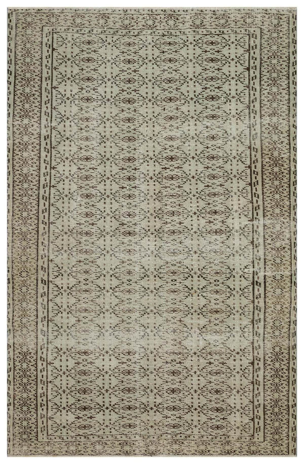 Handwoven Vintage Distressed Rug, detail view 2, handmade rug, SKU 10364