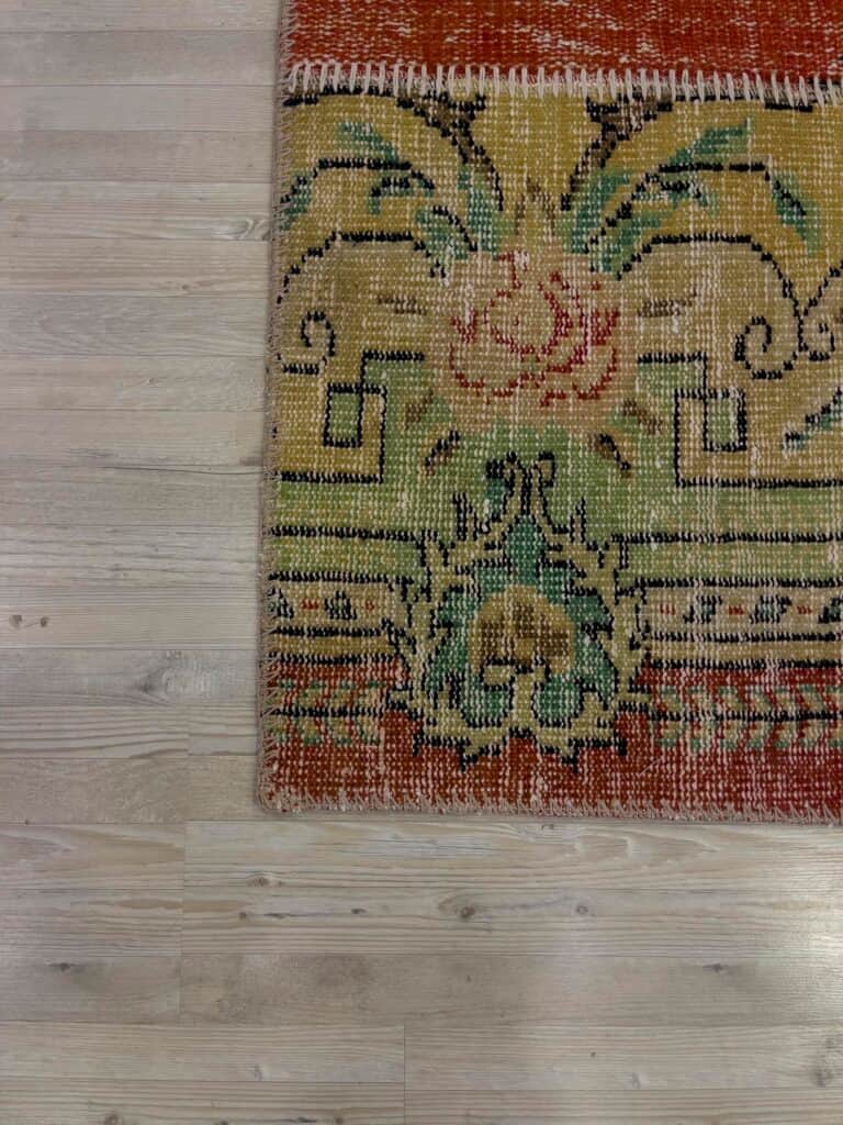 Handmade Patchwork Elegant Design Rug, detail view 3, handmade rug, SKU 4068