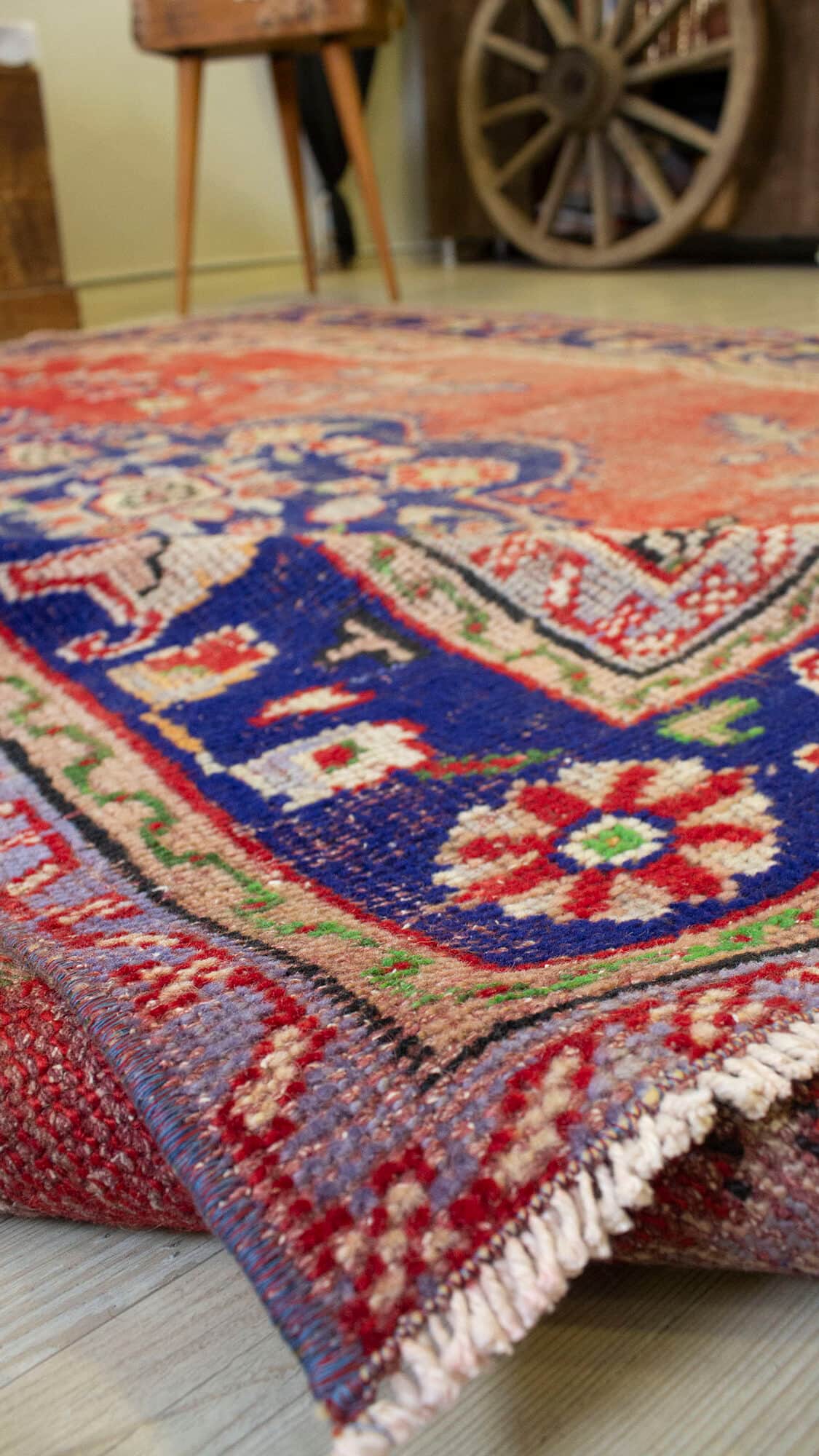 Handwoven Custom-Designed Rug, detail view 3, handmade rug, SKU 10503