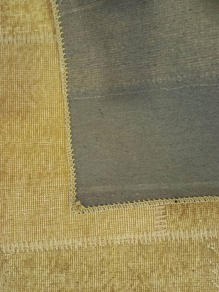 Vintage-Style Wool Patchwork Rug, detail view 5, handmade rug, SKU 6424