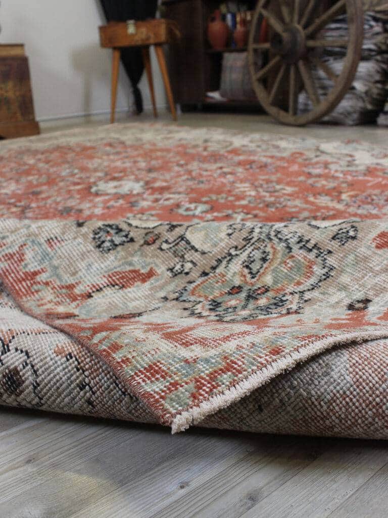 Handwoven Wool Rug, Vintage, detail view 4, vintage rug, SKU 10555
