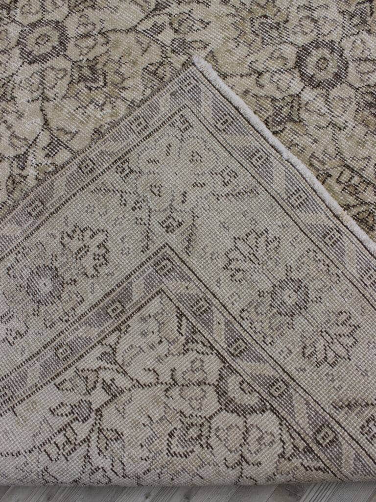 Distressed Wool Handmade Rug, Vintage, detail view 3, handmade rug, SKU 10620