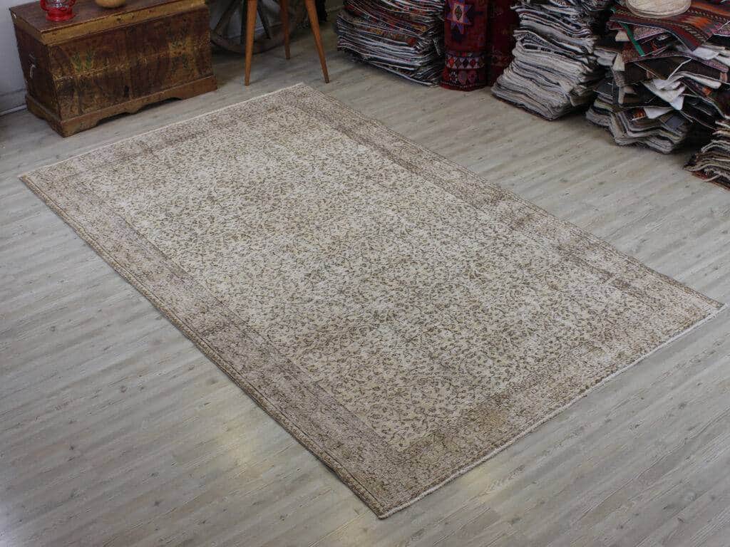 Vintage Handmade Rug, Handmade rug, cotton wool/weave, size 165 × 269 cm, from Kayseri, SKU 10624