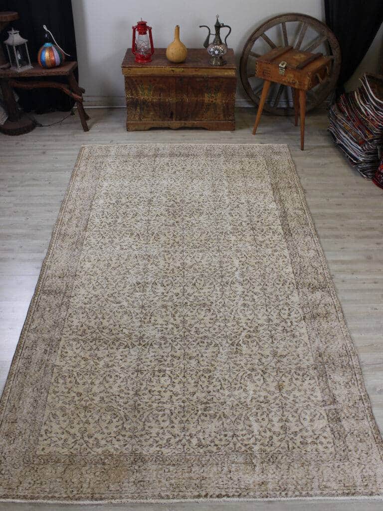 Vintage Handmade Rug, detail view 5, handmade rug, SKU 10624