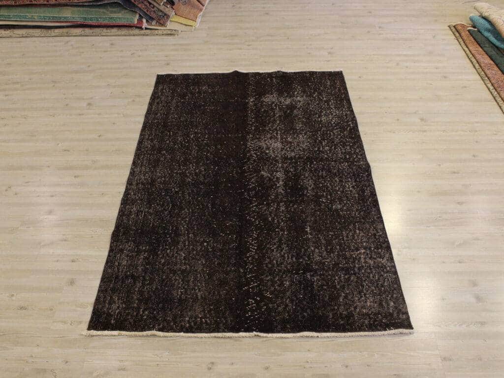Hand-Woven Wool Vintage Rug, detail view 2, handmade rug, SKU 10669