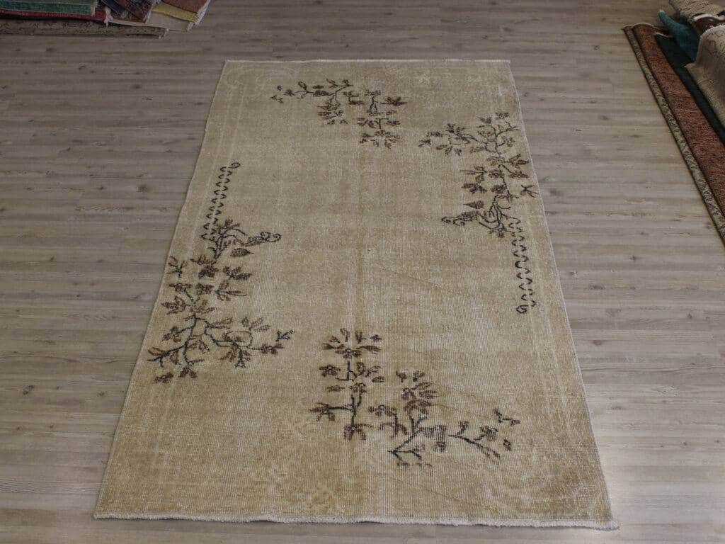 Handmade Wool Rug, Vintage, detail view 2, handmade rug, SKU 10675