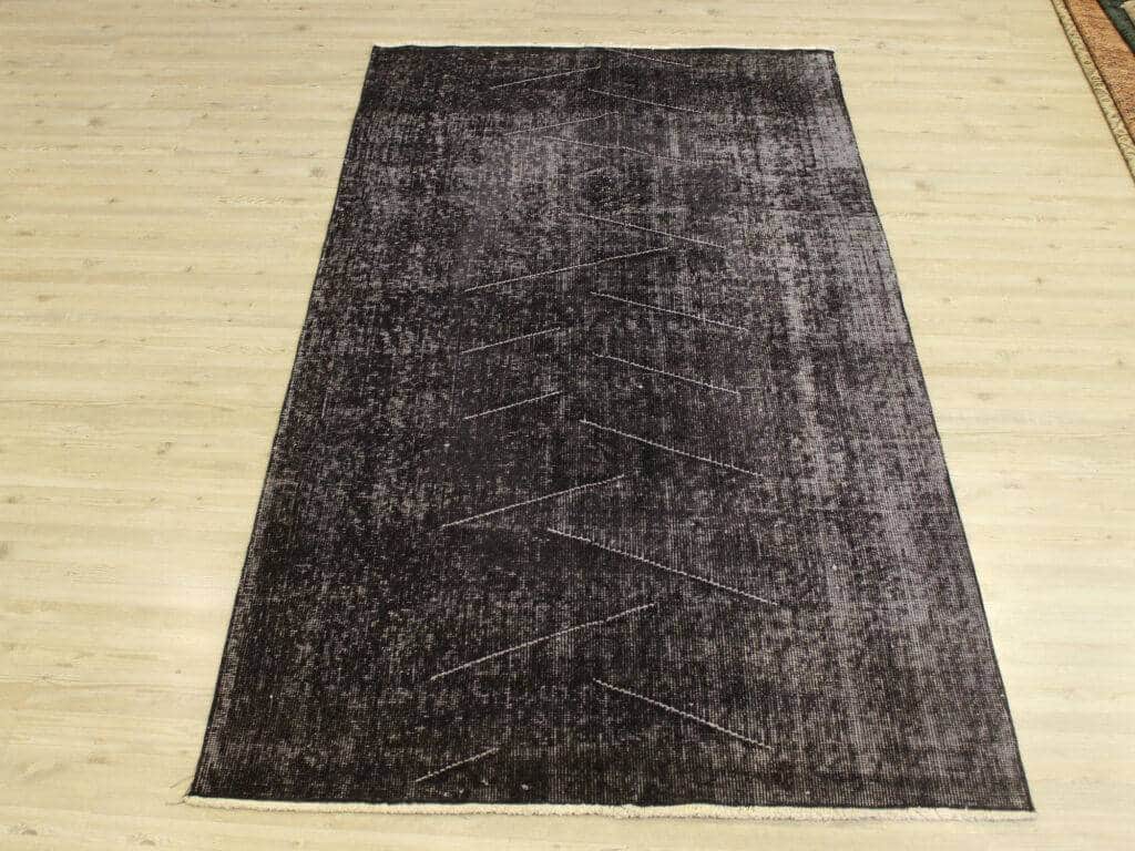 Vintage Handwoven Wool Rug, detail view 2, handmade rug, SKU 10680