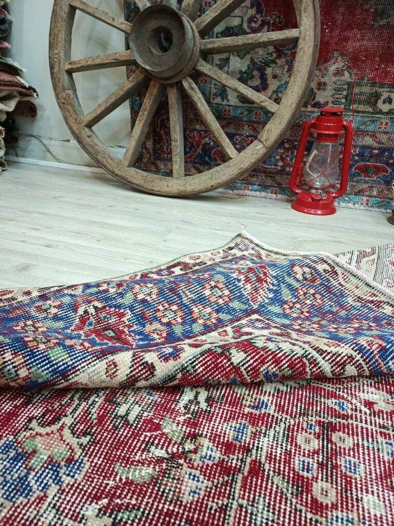 Vintage Natural Wool Rug, detail view 5, vintage rug, SKU 10834