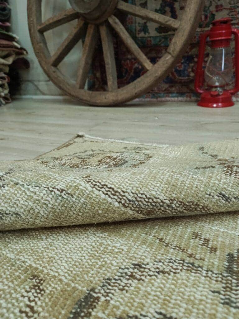Vintage Wool Rug, detail view 2, vintage rug, SKU 10838