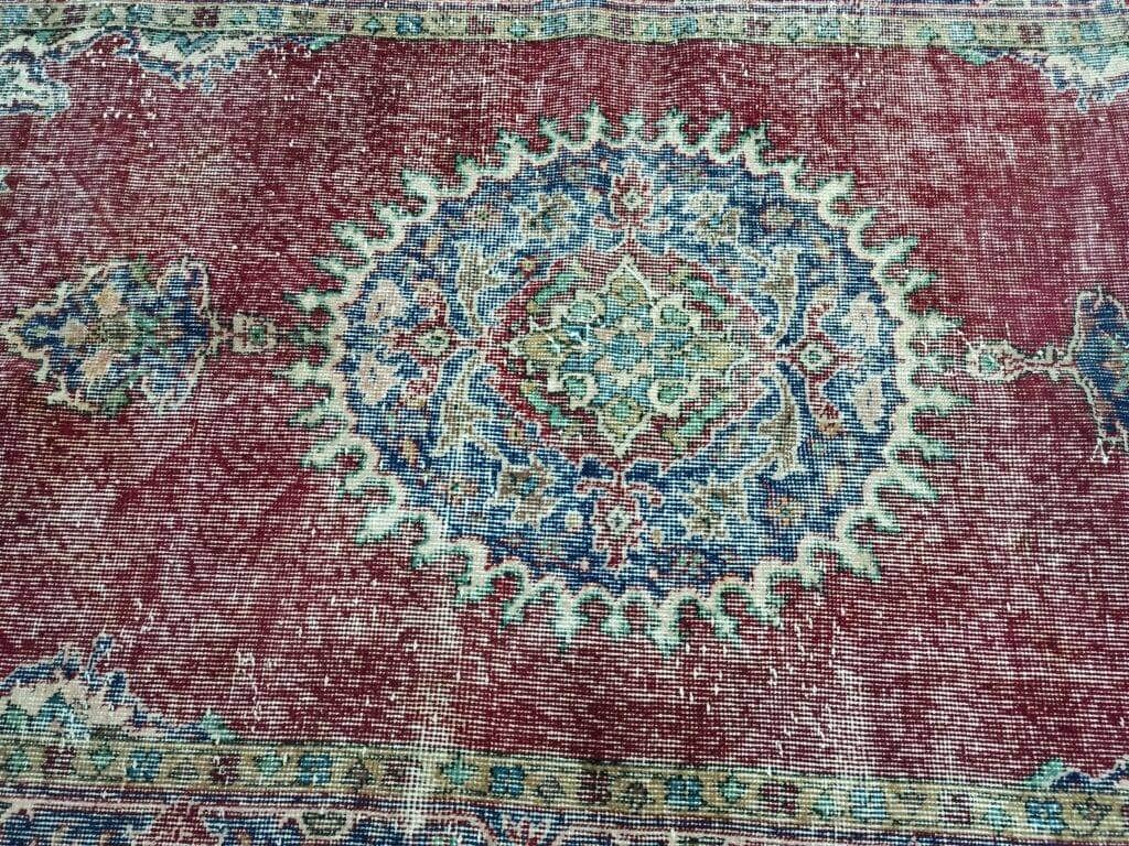 100% Handwoven Vintage Rug, detail view 3, vintage rug, SKU 10843