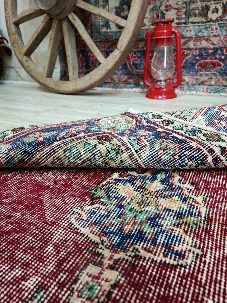 100% Handwoven Vintage Rug, detail view 2, vintage rug, SKU 10843