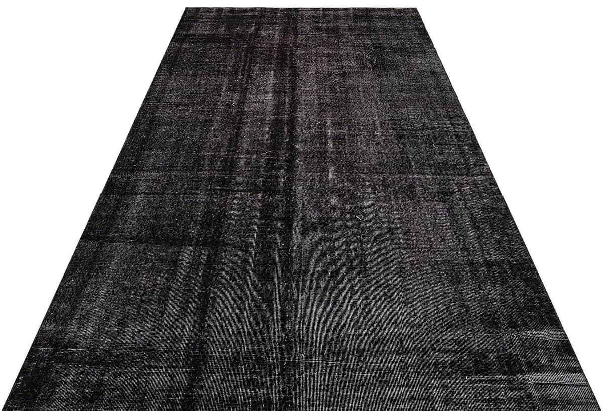 Unique Anatolian Vintage Distressed Hand-Woven Rug, vintage rug, Handmade, hand-knotted wool, cotton & silk, size 174 × 362 cm, from Kars