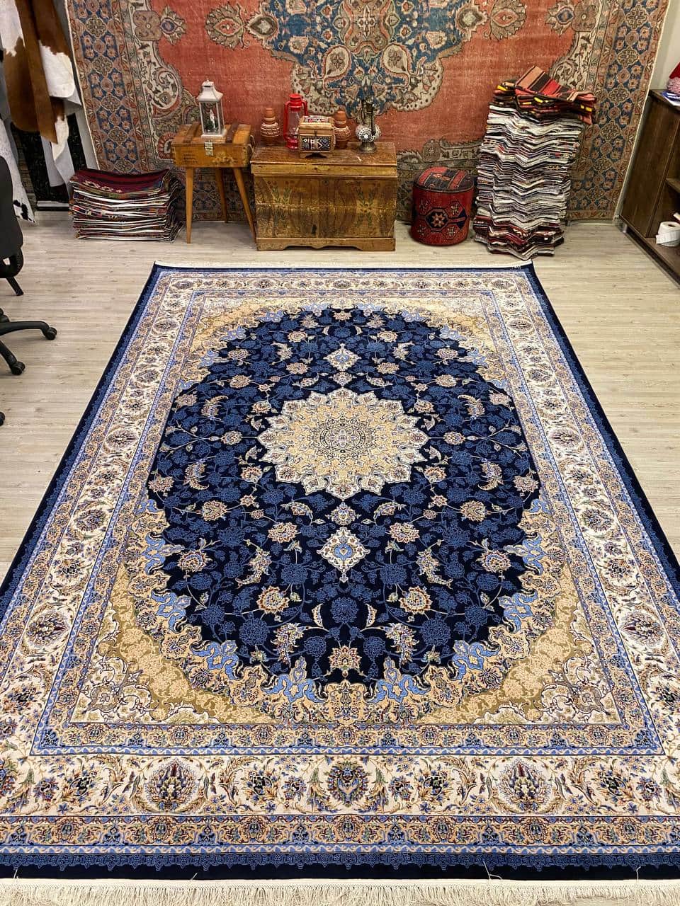 Vintage Glamour Summer Rug, vintage rug, Machine, hand-knotted cotton, size 240 × 340 cm, from Gördes