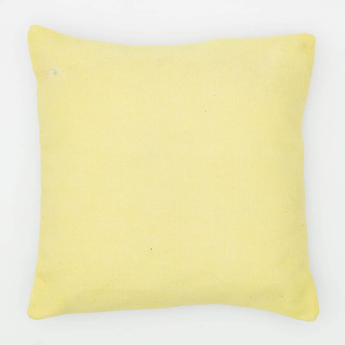 Hand-Woven Pillowcase, vintage rug, Kilim, hand-knotted wool & silk, size 50 × 50 cm, from Bergama