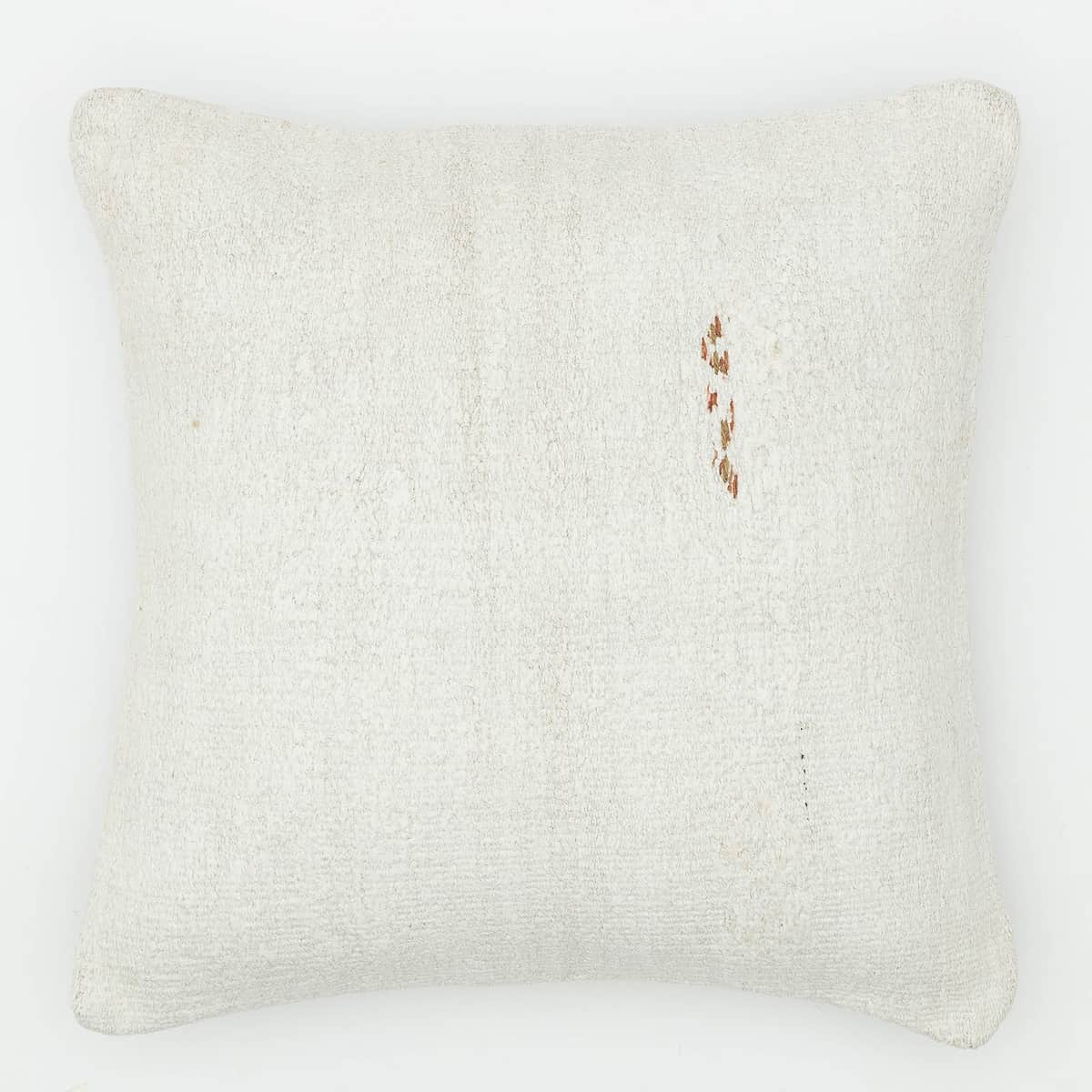 Hand-Woven Pillowcase, vintage rug, Kilim, hand-knotted wool, size 50 × 50 cm, from Antalya