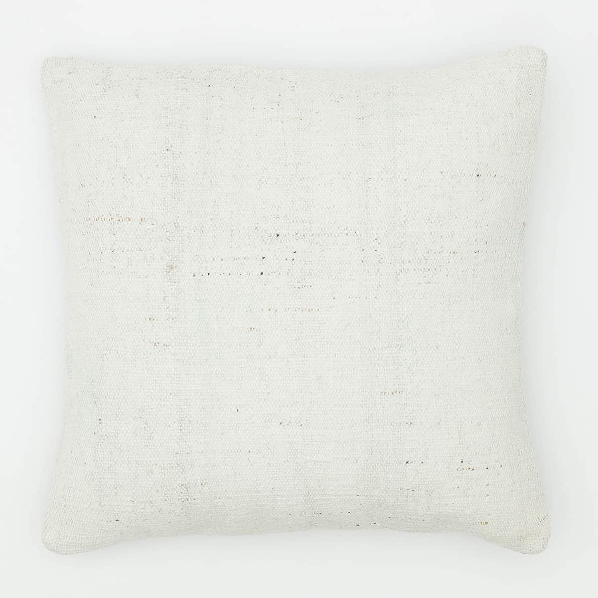 Hand-Woven Pillowcase, vintage rug, Kilim, hand-knotted wool, cotton & silk, size 50 × 50 cm, from Milas