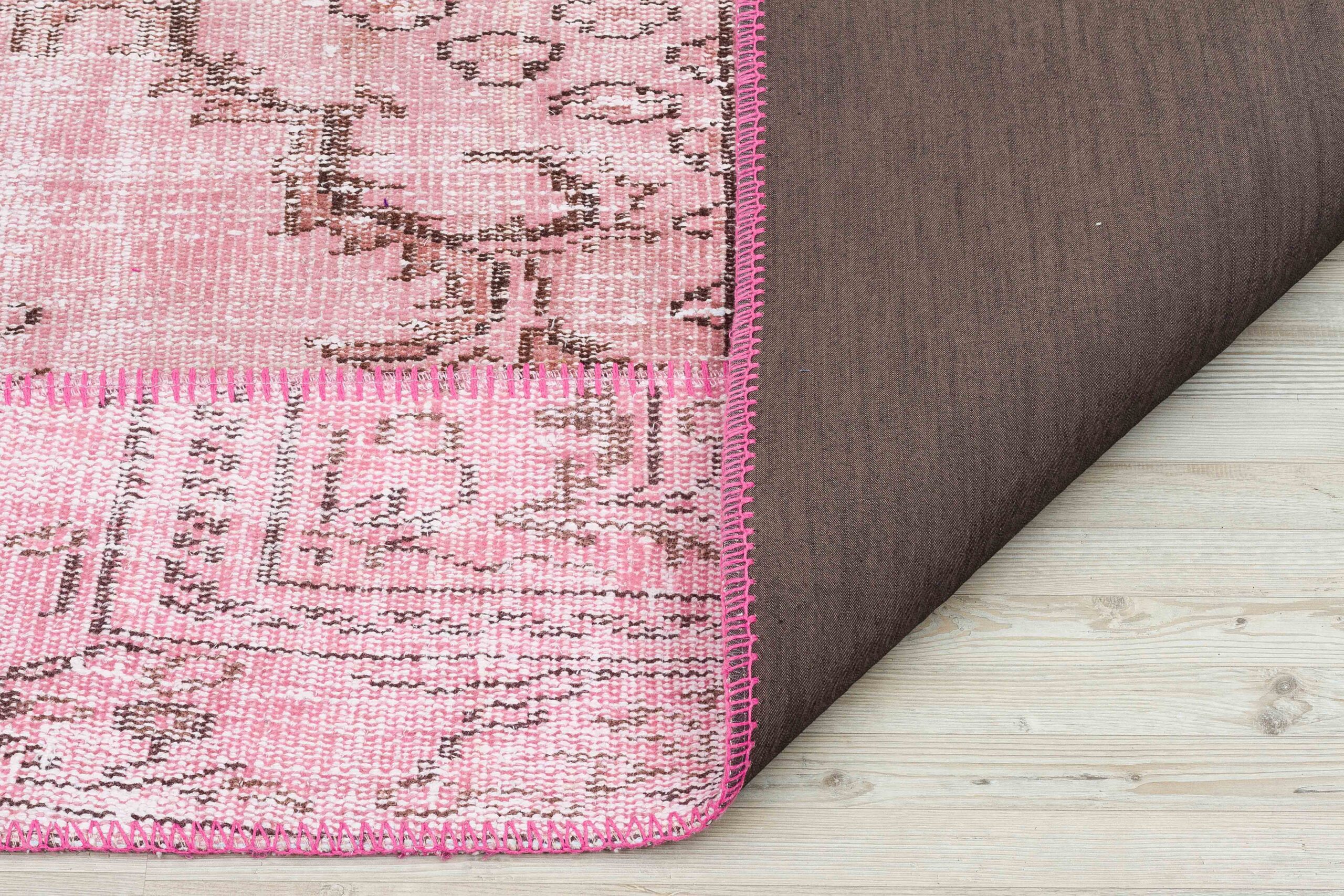 Handwoven Classic Patchwork Rug — detail view 2, handmade vintage rug