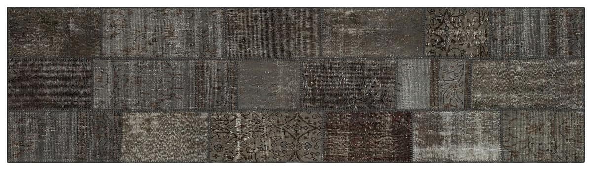 Traces of the Past Patchwork Rug — detail view 4, handmade vintage rug