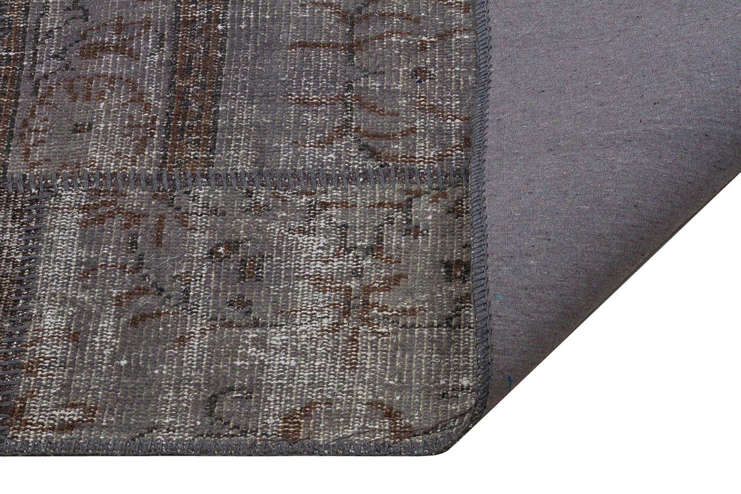 Traces of the Past Patchwork Rug — detail view 3, handmade vintage rug