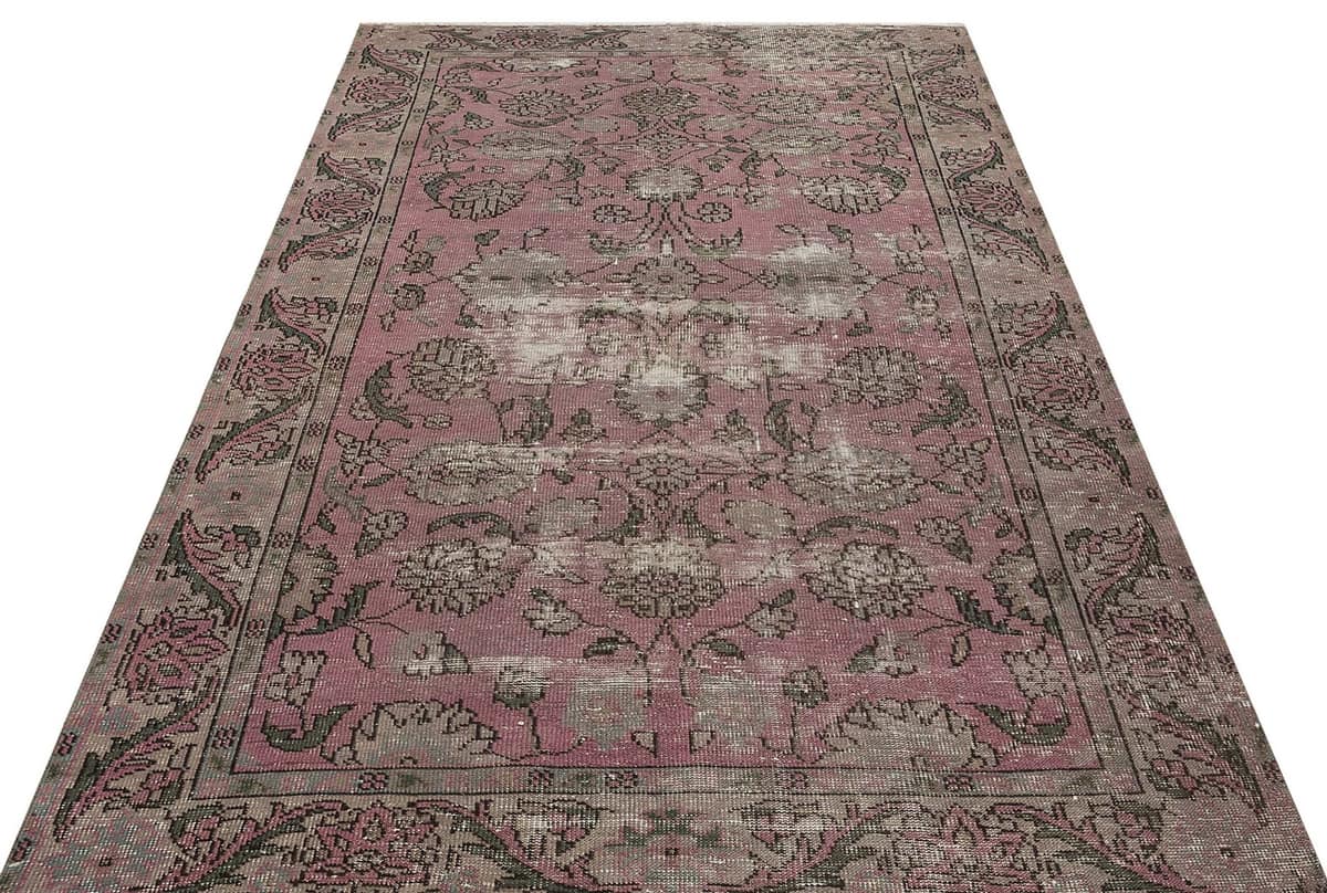 Vintage Turkish Handwoven Rug, vintage rug, Handmade, hand-knotted wool, size 167 × 275 cm, from Kars