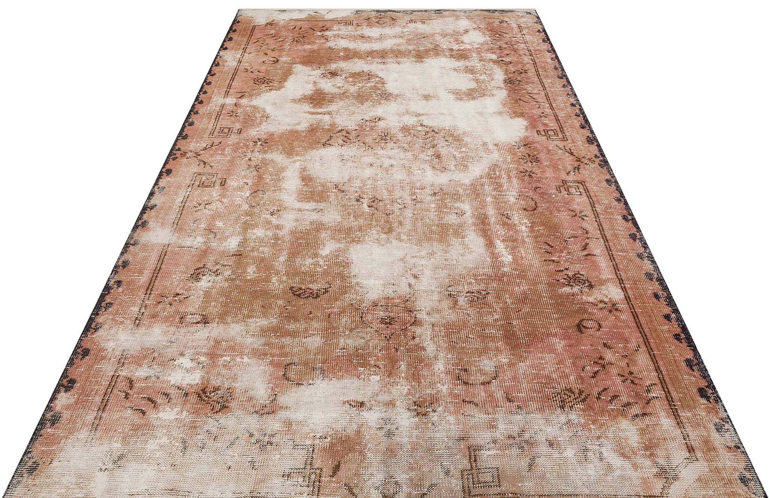 Vintage Wool Rug, vintage rug, Handmade, hand-knotted wool & cotton, size 183 × 295 cm, from Gaziantep