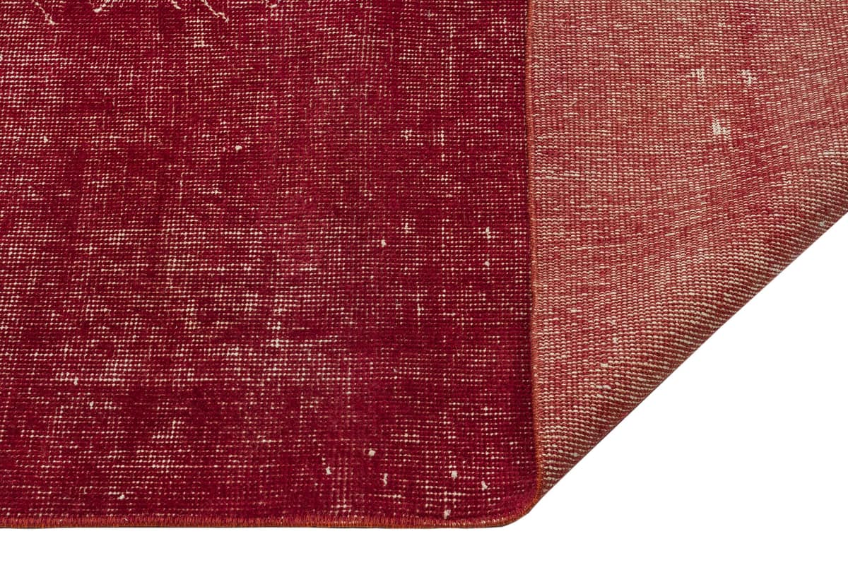 Vintage Hand-Woven Wool Rug — detail view 2, handmade vintage rug