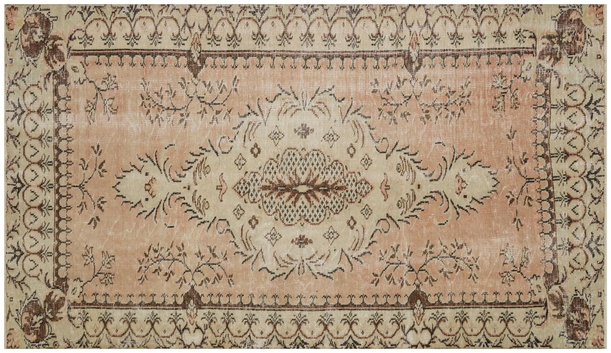 Traditional Vintage Handmade Rug — detail view 2, handmade vintage rug