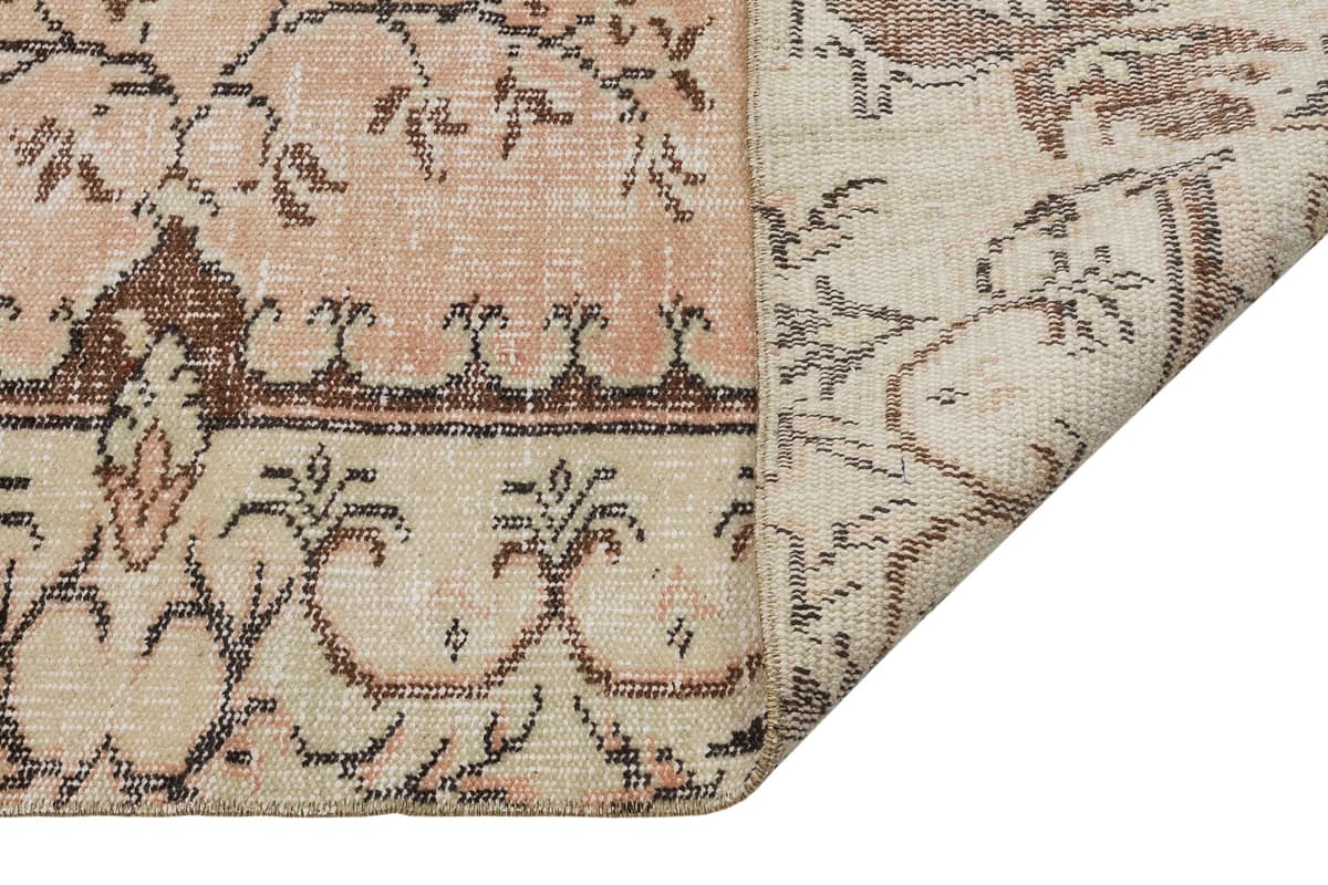 Traditional Vintage Handmade Rug — detail view 3, handmade vintage rug