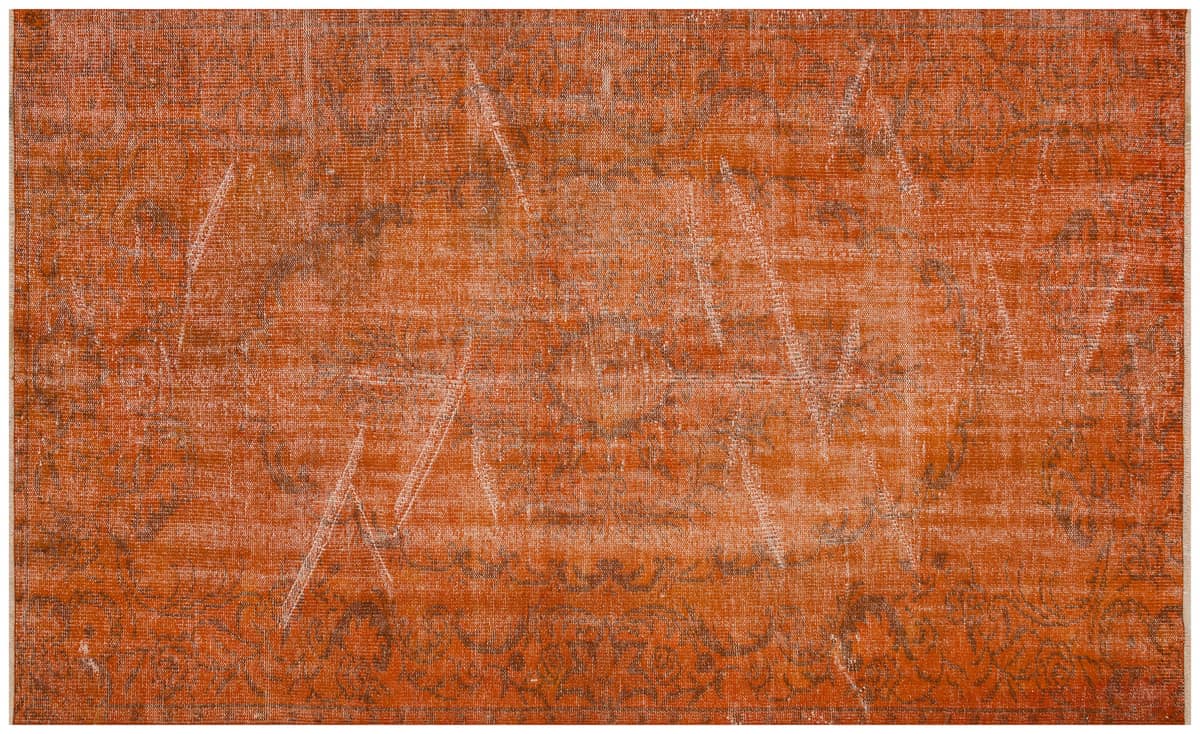 Vintage Distressed Wool Rug — detail view 2, handmade vintage rug
