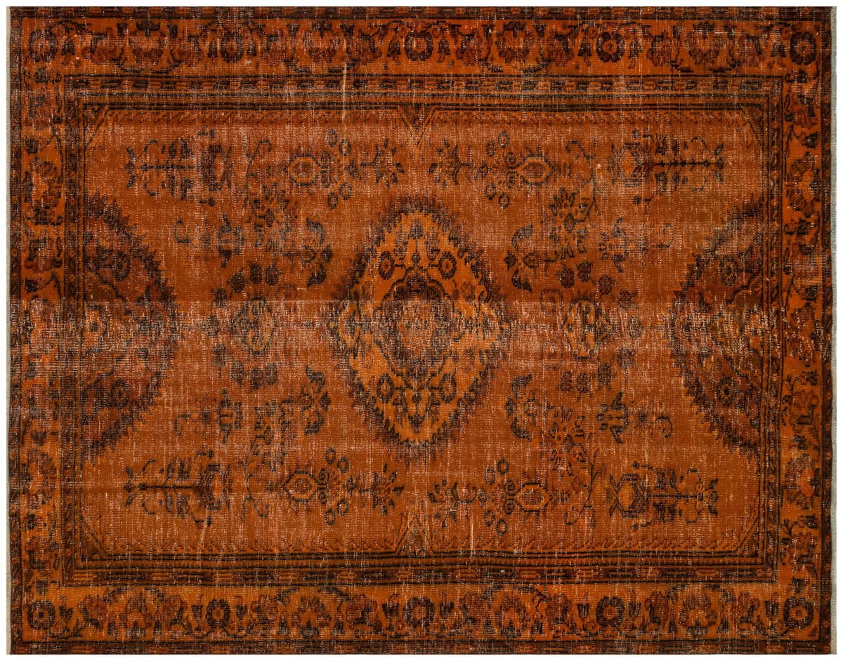 Vintage Hand-Woven Wool Rug — detail view 2, handmade vintage rug
