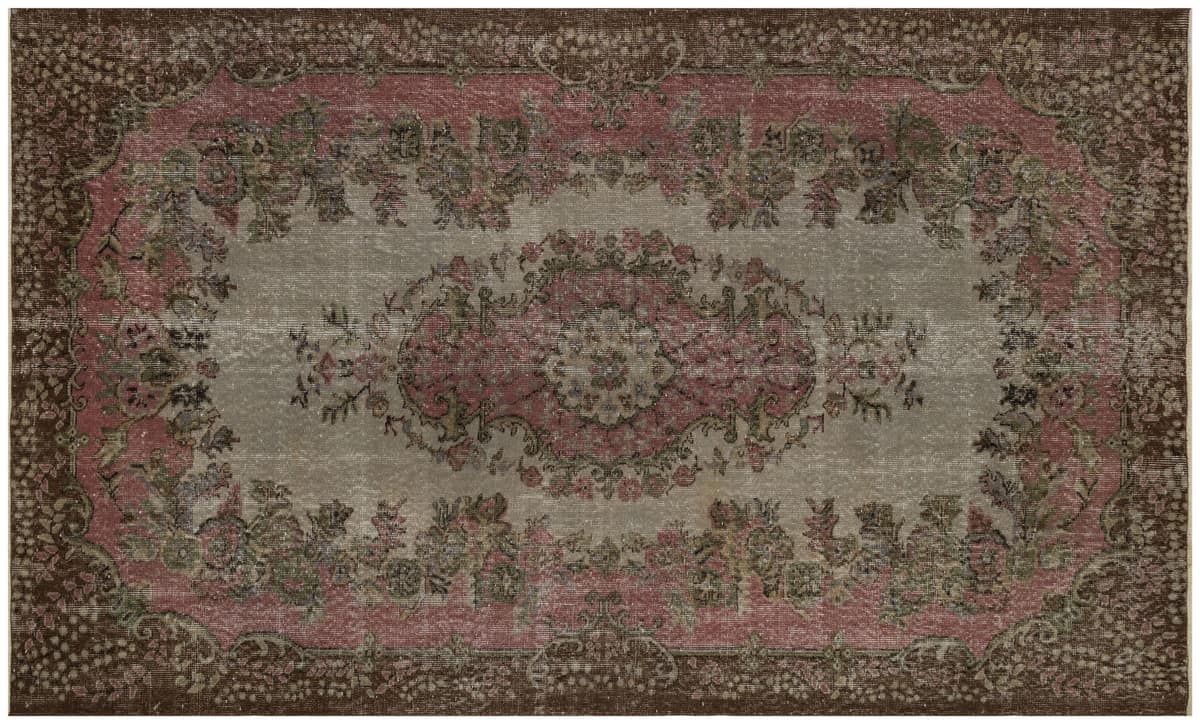 Vintage Wool Rug — detail view 3, handmade vintage rug
