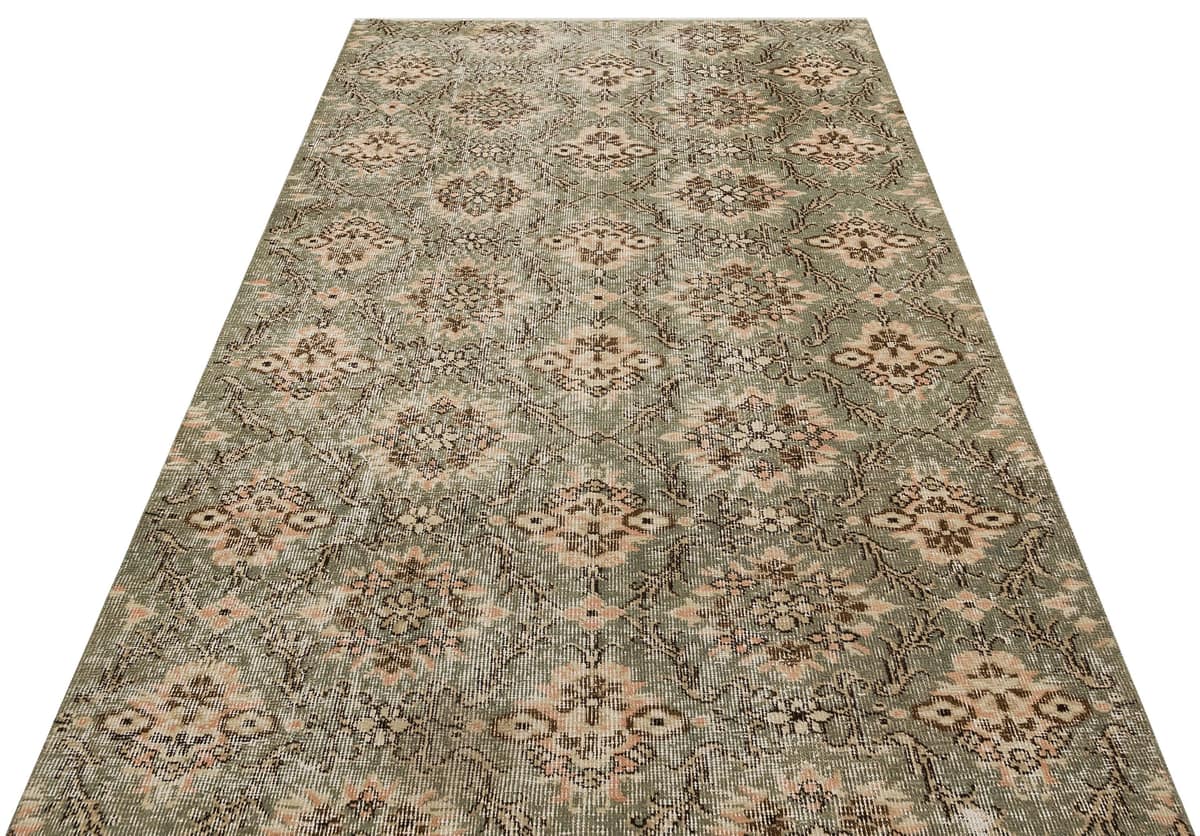 Vintage Wool-Woven Rug, vintage rug, Handmade, hand-knotted wool, size 144 × 236 cm, from Ladik