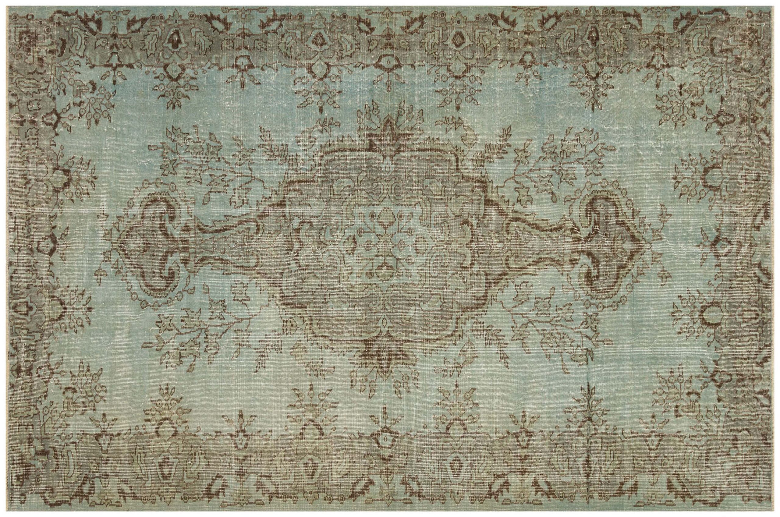 Handwoven Vintage Rug — detail view 2, handmade vintage rug