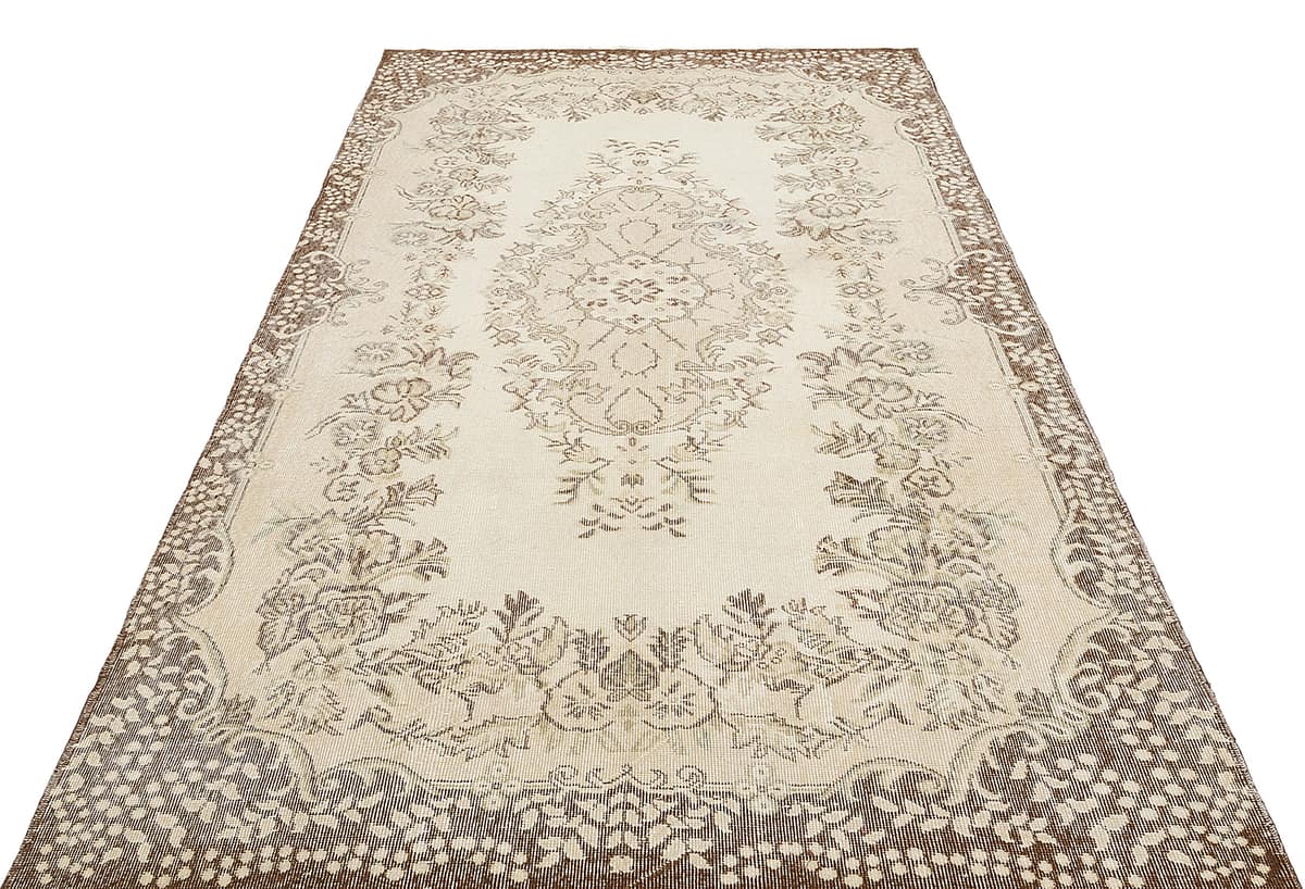 Vintage Wool-Woven Rug, vintage rug, Handmade, hand-knotted wool, size 176 × 286 cm, from Bergama