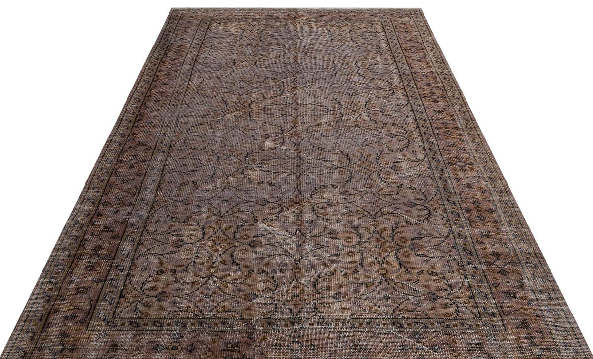 Handmade Vintage Rug, vintage rug, Handmade, hand-knotted cotton, size 187 × 272 cm, from Konya