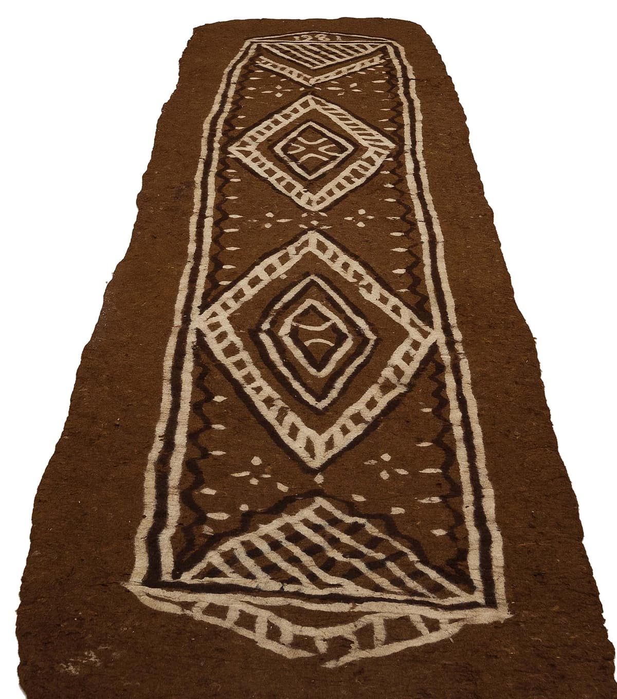 Antique Hand-Woven Wool Rug, vintage rug, Handmade, hand-knotted wool & cotton, size 122 × 317 cm, from Anatolia