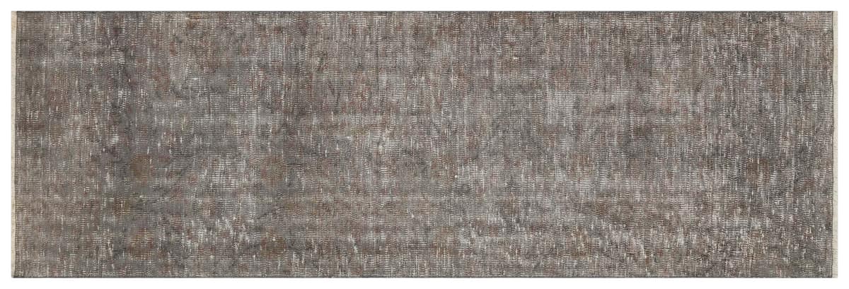 Hand-Woven Distressed Rug — detail view 4, handmade vintage rug
