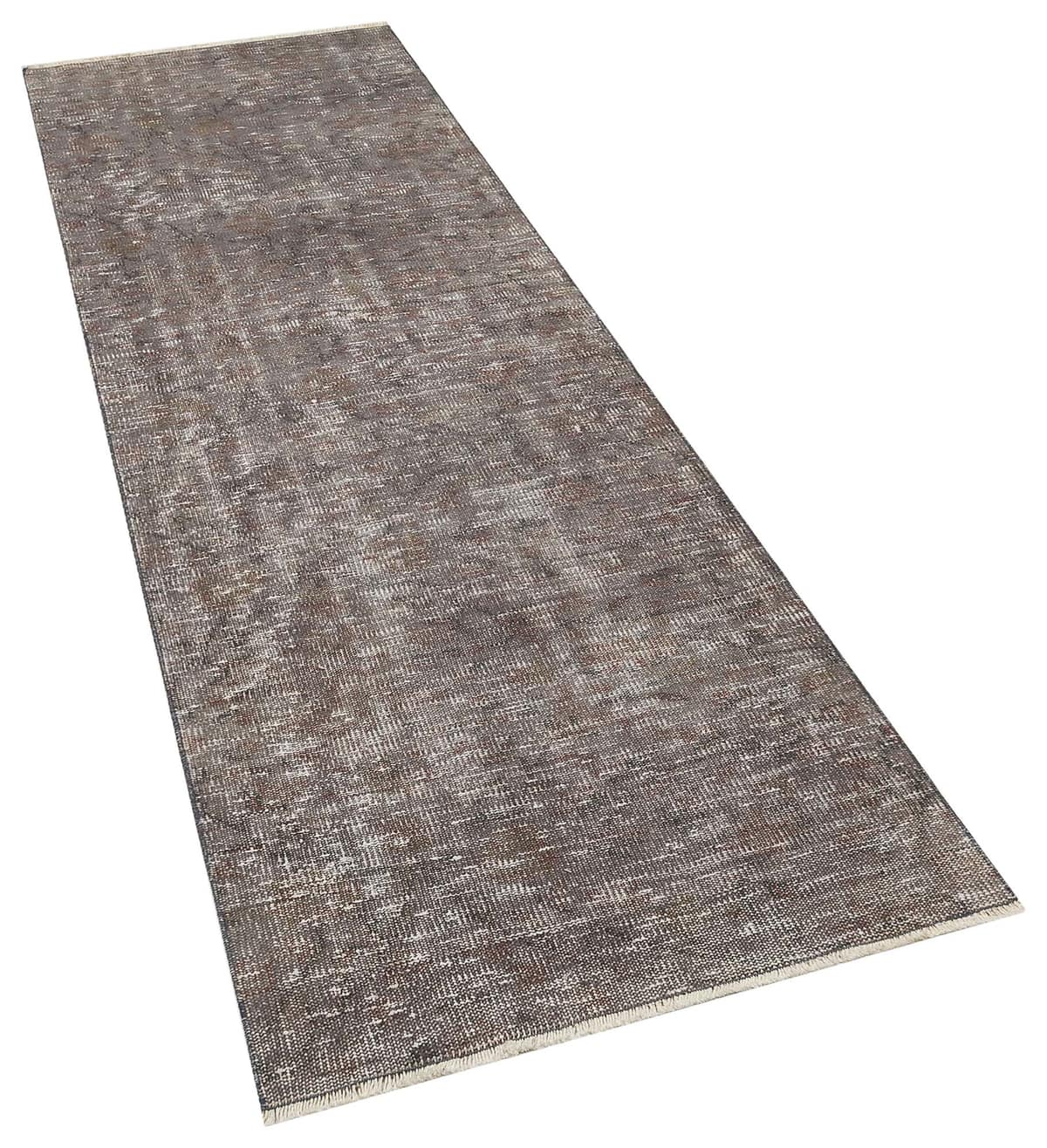 Hand-Woven Distressed Rug, vintage rug, Handmade, hand-knotted wool, size 88 × 264 cm, from Kayseri