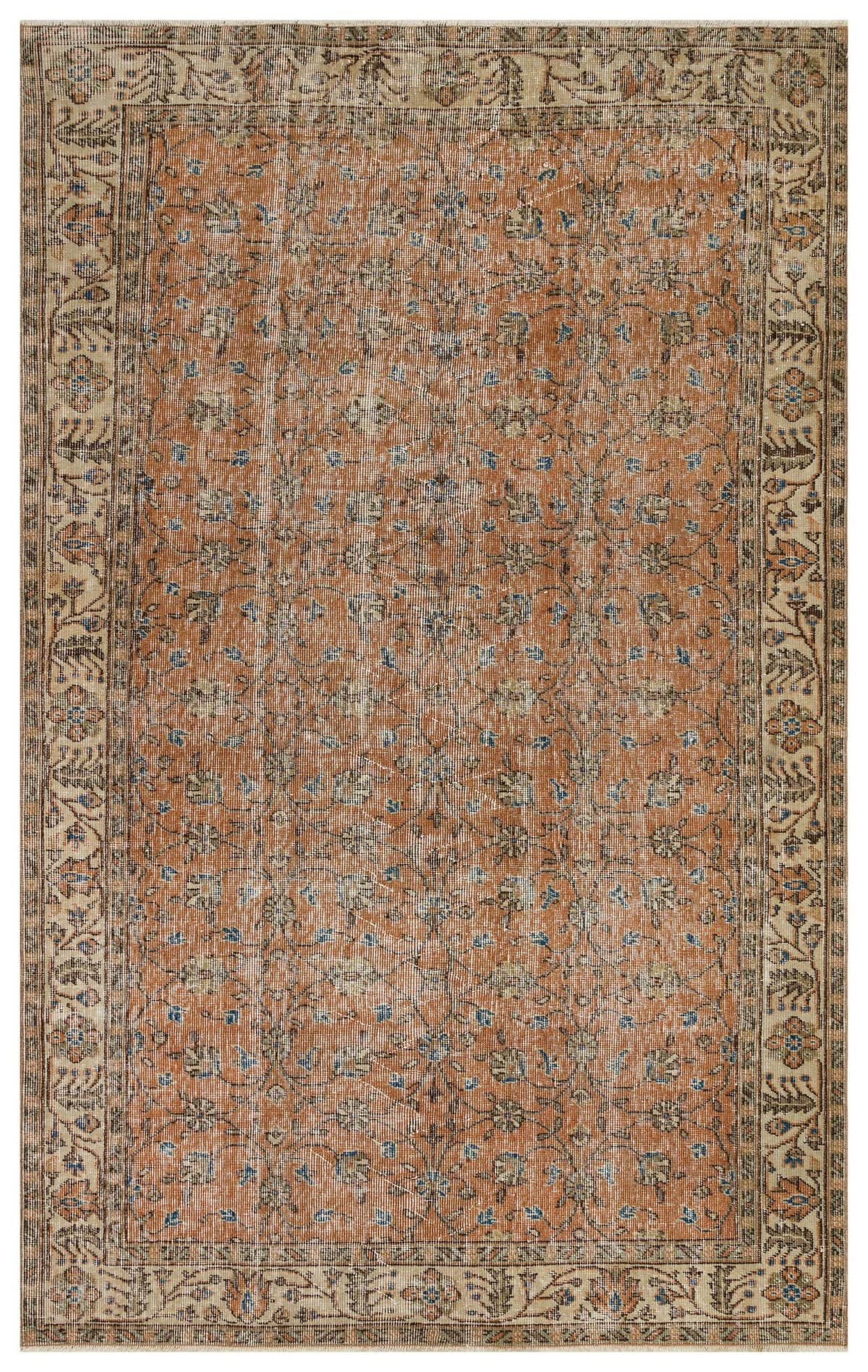 Vintage Rug of Unparalleled Beauty — detail view 2, handmade vintage rug