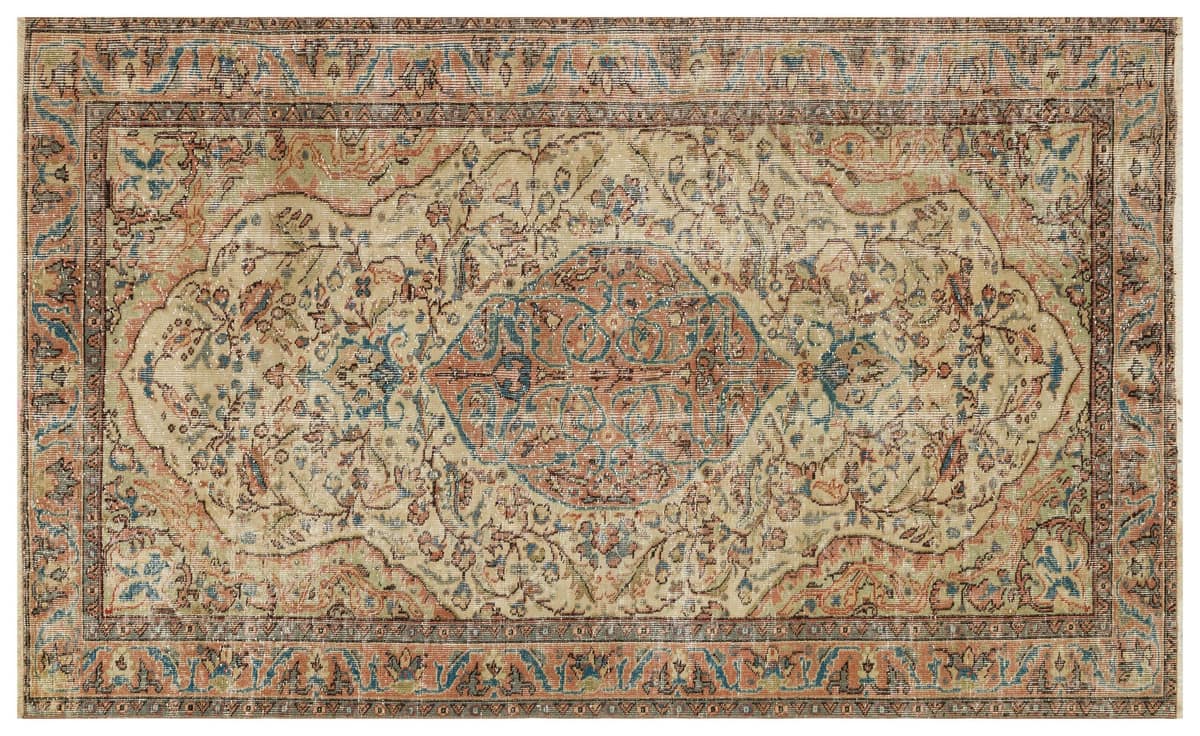 100% Handwoven Vintage Rug — detail view 3, handmade vintage rug