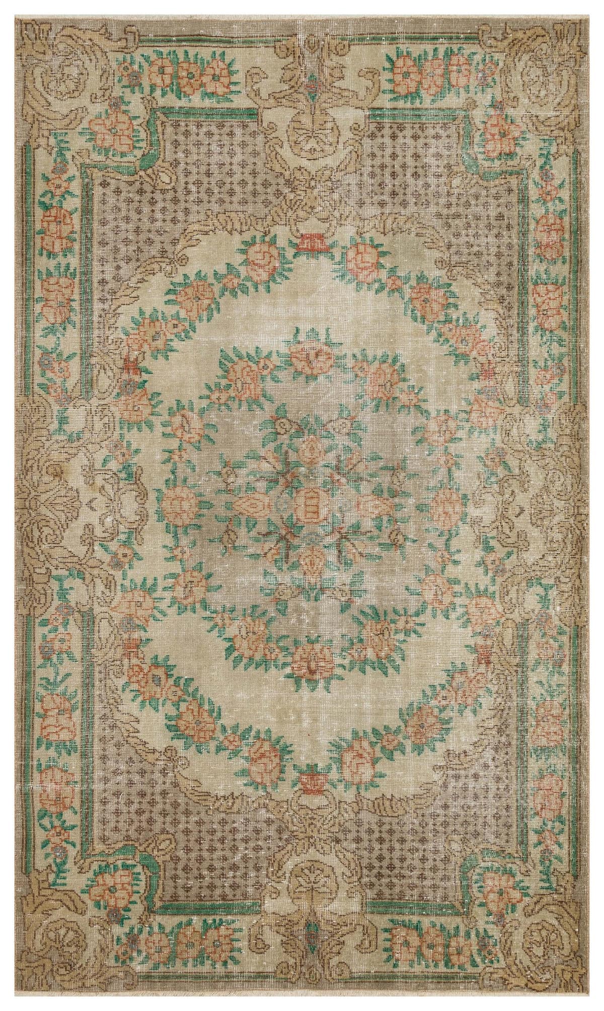 Exclusive Vintage Distressed Rug — detail view 2, handmade vintage rug