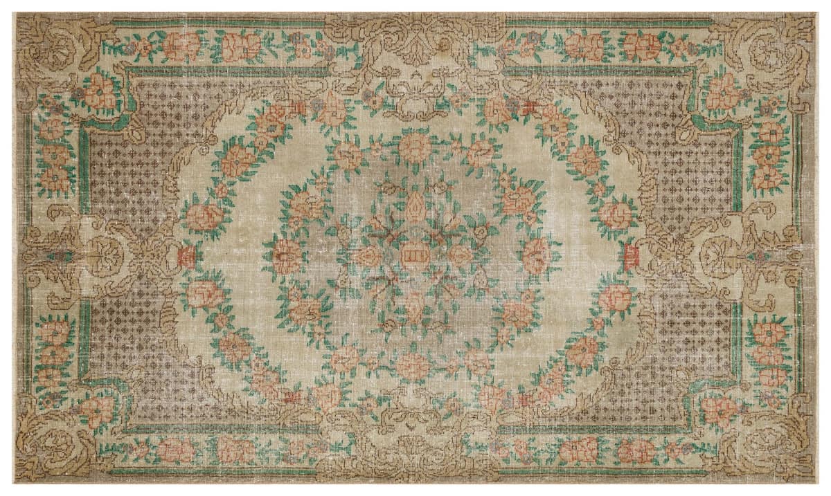 Exclusive Vintage Distressed Rug — detail view 3, handmade vintage rug