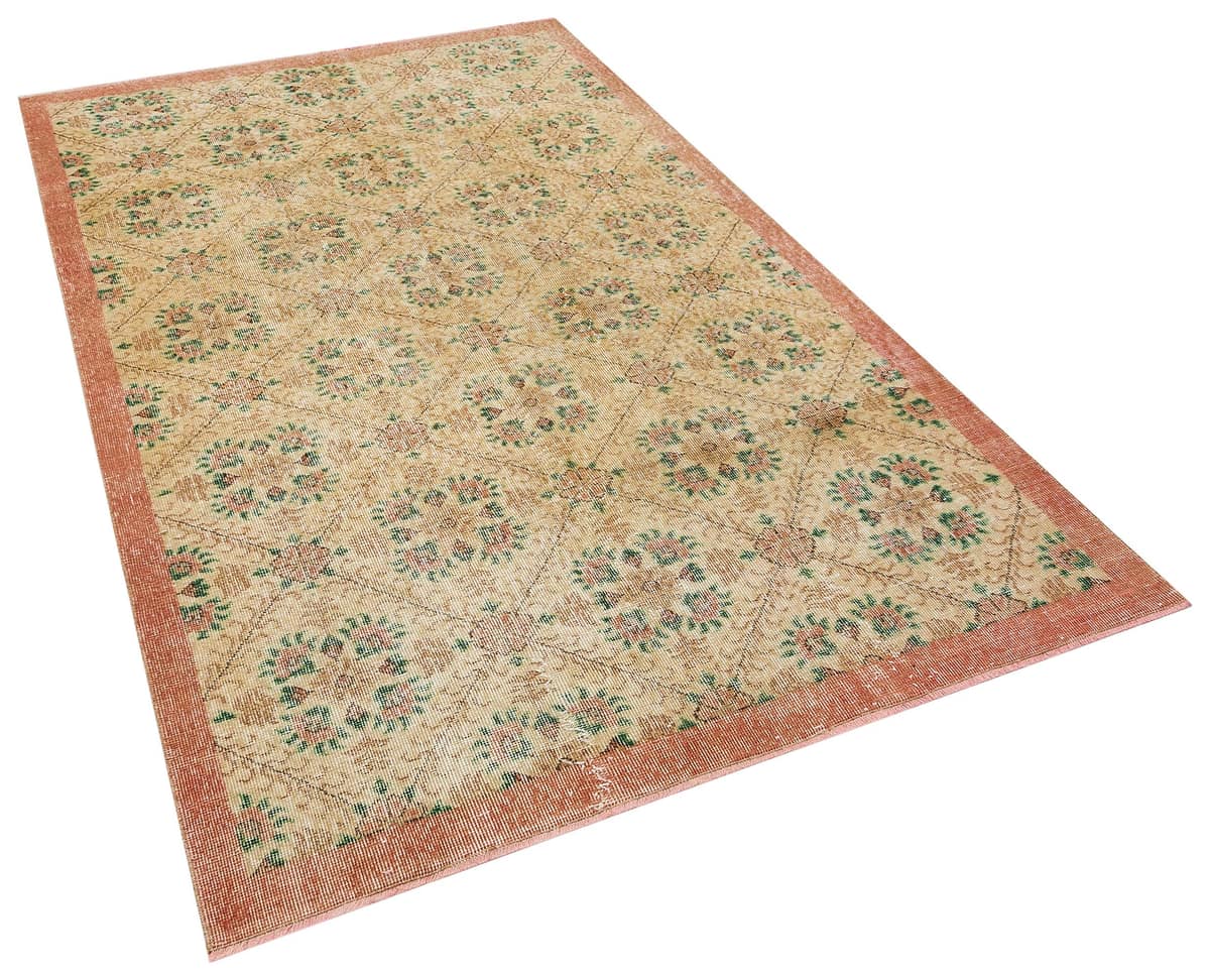 Vintage Hand-Woven Wool Rug, vintage rug, Handmade, hand-knotted cotton, size 154 × 253 cm, from Yahyalı