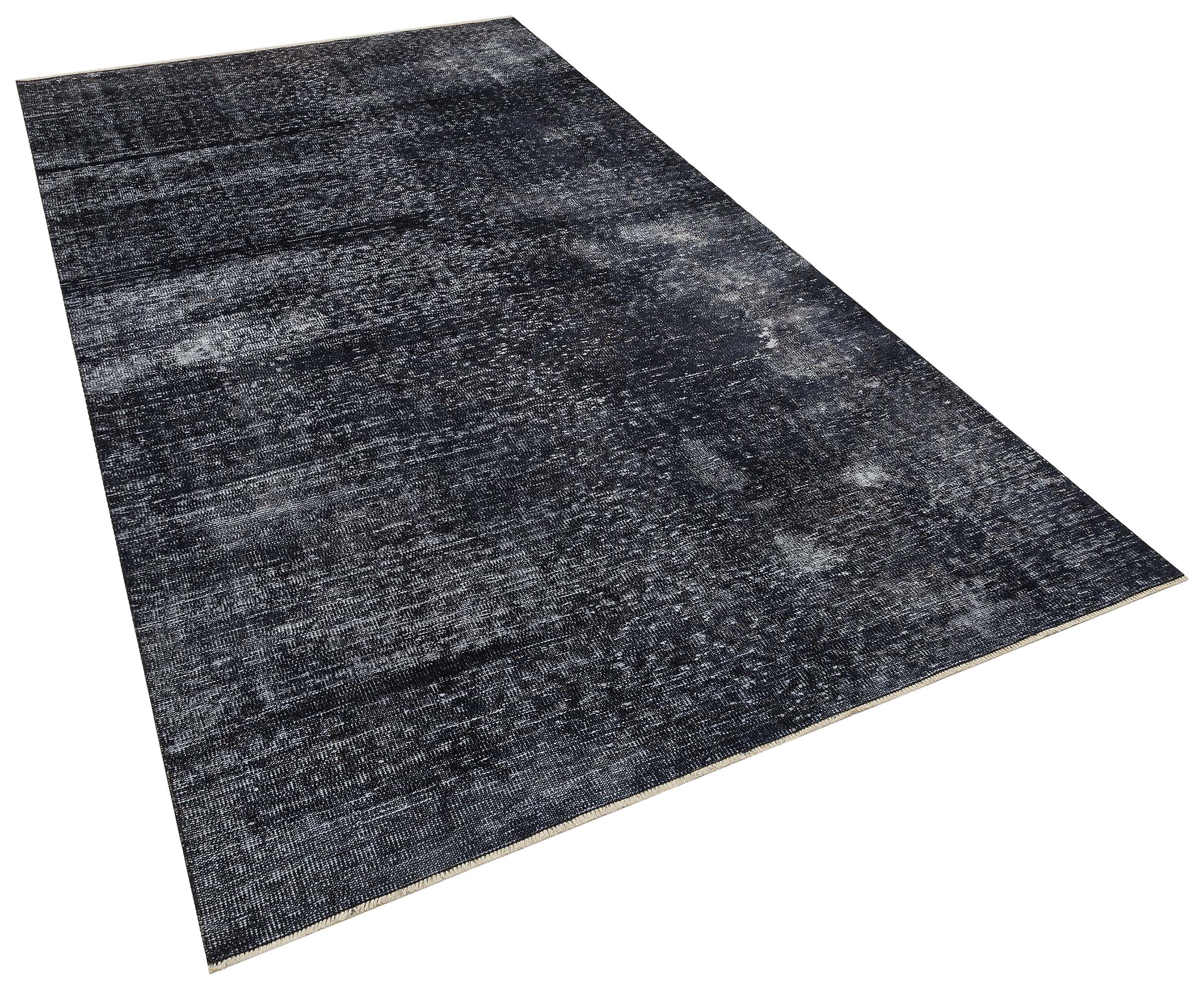 Exclusive Vintage Distressed Rug, vintage rug, Handmade, hand-knotted wool & silk, size 180 × 320 cm, from Demirci